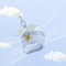 Kawaii Angel Wing Pet Vest Harness Leash Set 1