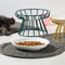 Elevated Metal Stand Pet Feeding Station Modern Lift Bowl 0