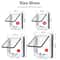 4Way Locking Security Smart Pet Flap Door 6