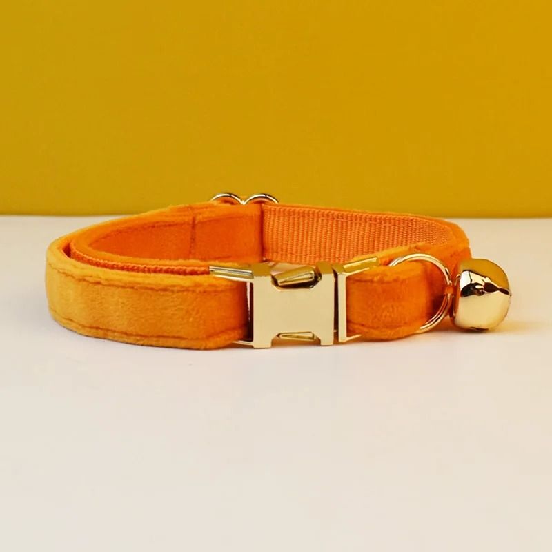Stylish Bowknot Safety Cat Collar With Engravable ID Tag 14