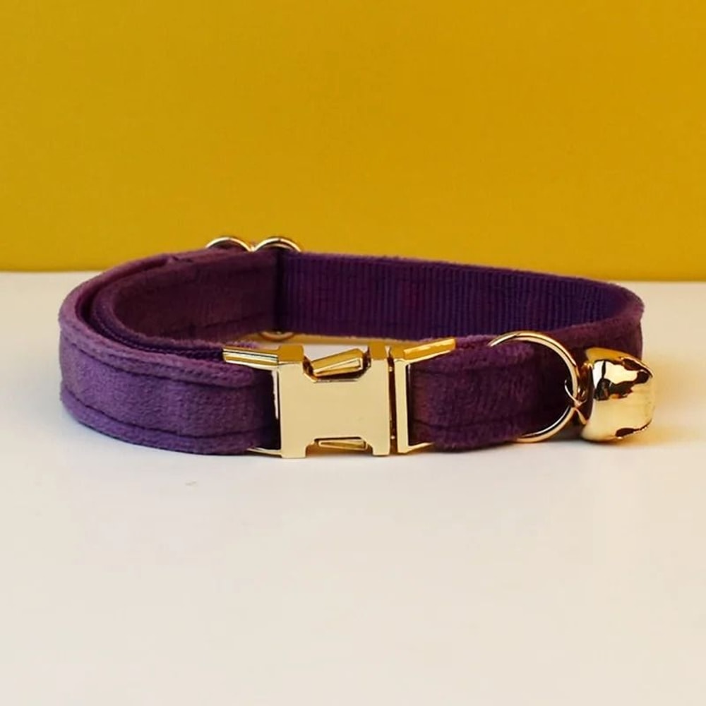 Stylish Bowknot Safety Cat Collar With Engravable ID Tag 7