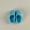 Miniature CrocStyle Silicone Shoe Pendants Pet Toys 7