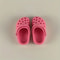 Miniature CrocStyle Silicone Shoe Pendants Pet Toys 8