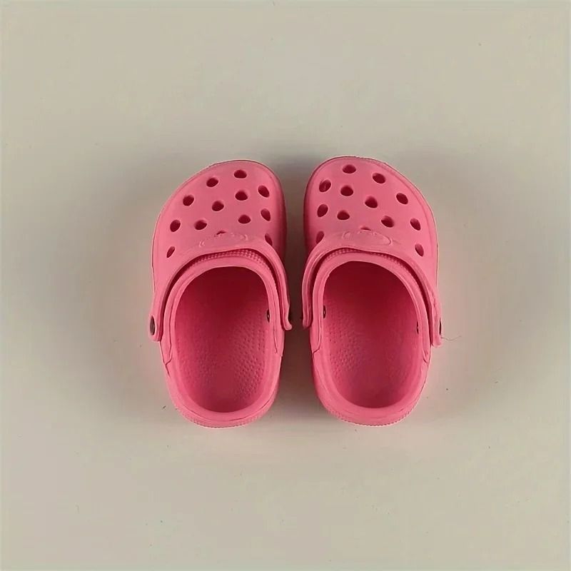 Miniature CrocStyle Silicone Shoe Pendants Pet Toys 8