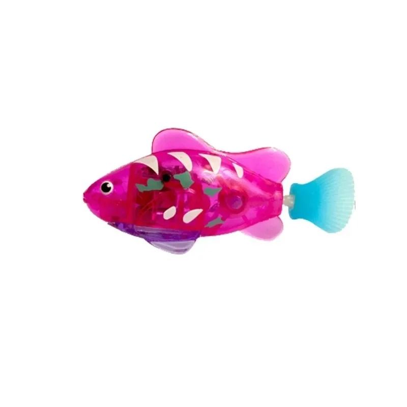 LED Inductive Interactive Swimming Robot Fish Toy 6
