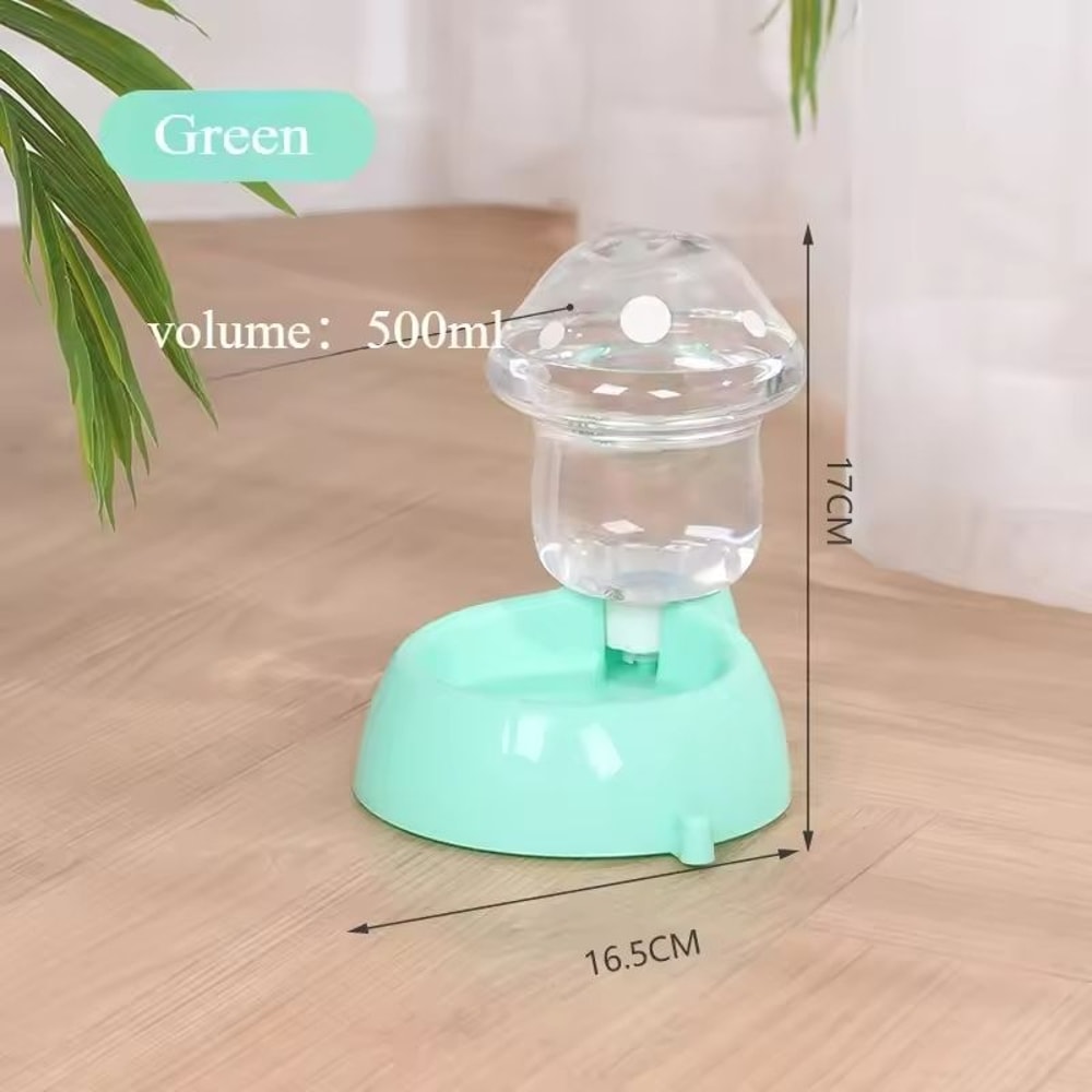Enchanted Mushroom Automatic Pet Feeder Water Dispenser 4