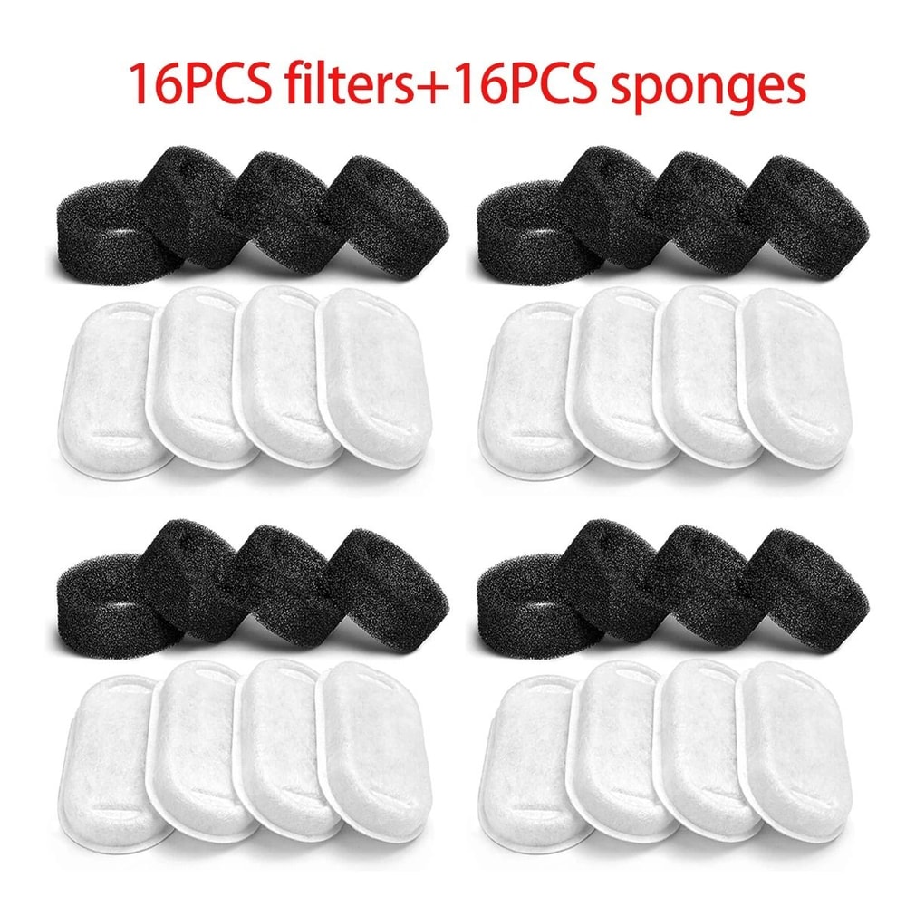 HighPerformance Replacement Filters For Stainless Steel Pet Fountains 9