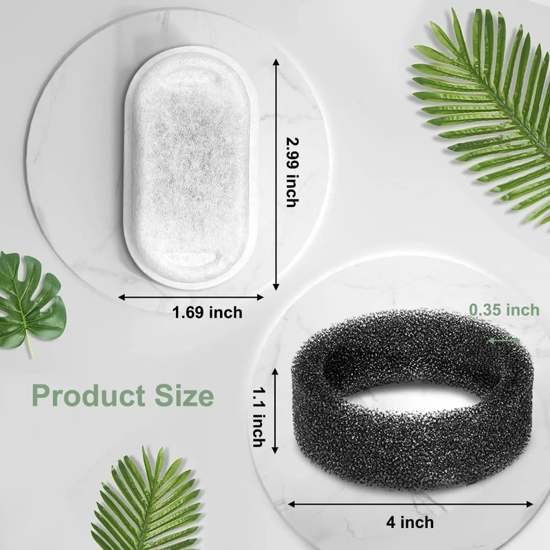 HighPerformance Replacement Filters For Stainless Steel Pet Fountains 6