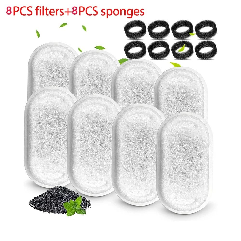HighPerformance Replacement Filters For Stainless Steel Pet Fountains 7