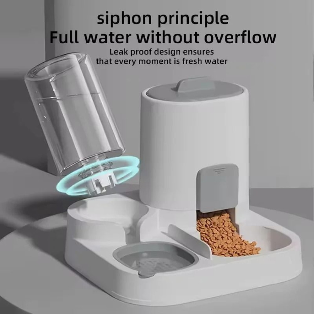 DuoFlow Automatic Gravity Feeder Waterer Combo 2