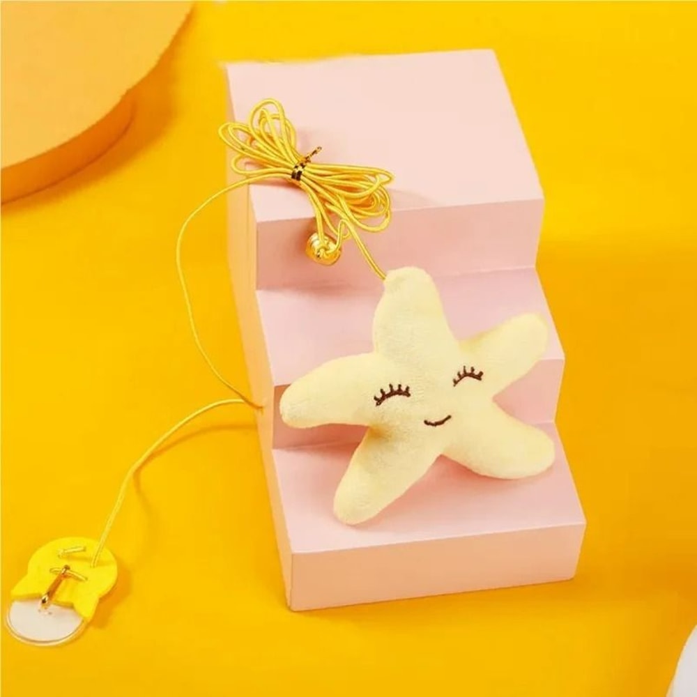 Dragonfly Aerial Acrobat Hanging SelfPlay Elastic Cat Toy 9