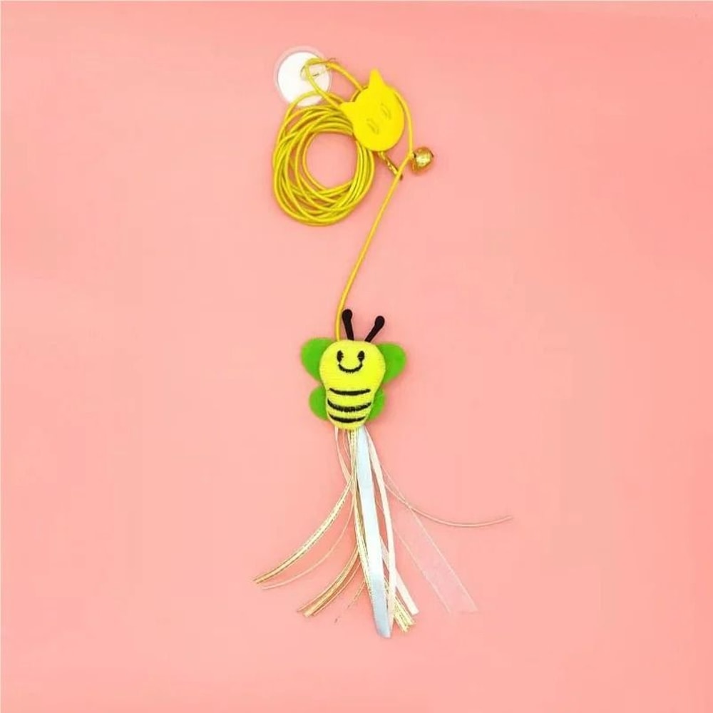 Dragonfly Aerial Acrobat Hanging SelfPlay Elastic Cat Toy 10