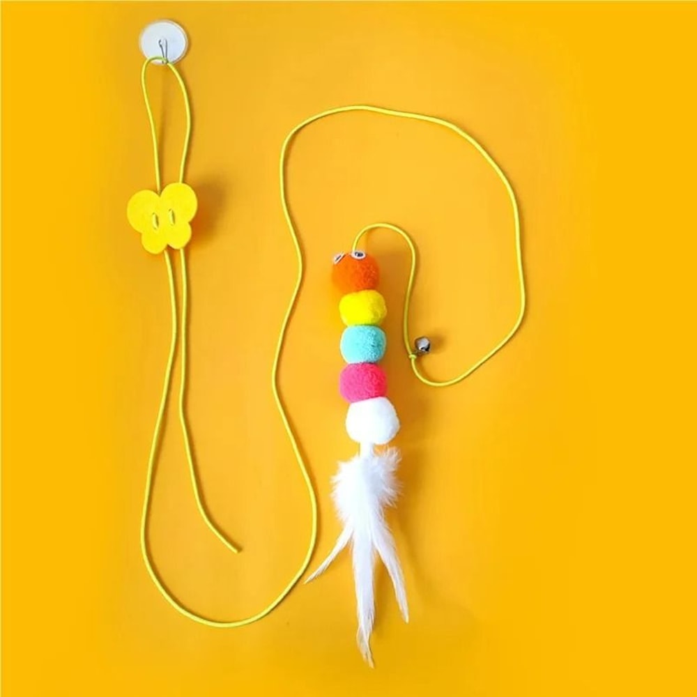 Dragonfly Aerial Acrobat Hanging SelfPlay Elastic Cat Toy 7