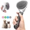 ProGroom SelfCleaning Slicker Brush Deshedding Tool 0