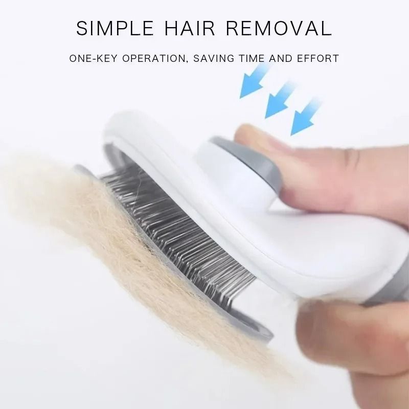ProGroom SelfCleaning Slicker Brush Deshedding Tool 2