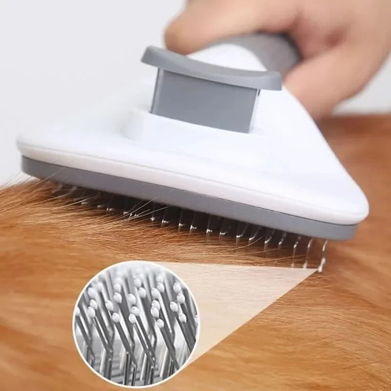 ProGroom SelfCleaning Slicker Brush Deshedding Tool 5