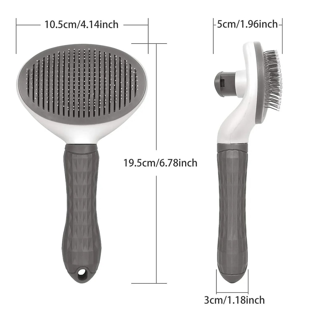 ProGroom SelfCleaning Slicker Brush Deshedding Tool 6