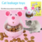 Mouse Shaped Rolling Pet Feeder And Slow Treat Dispenser 2