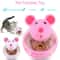 Mouse Shaped Rolling Pet Feeder And Slow Treat Dispenser 5