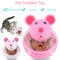 Mouse Shaped Rolling Pet Feeder And Slow Treat Dispenser 5