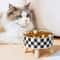 Stainless Steel Patterned Pet Bowl 1