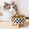 Stainless Steel Patterned Pet Bowl 1