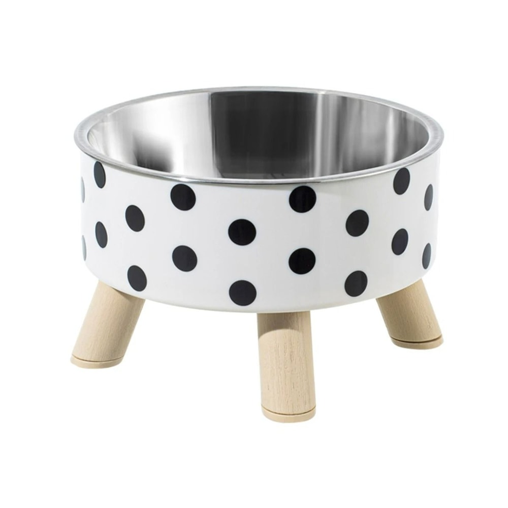 Stainless Steel Patterned Pet Bowl 6