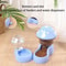 Mushroom Series Automatic Gravity Pet Feeder And Waterer 2