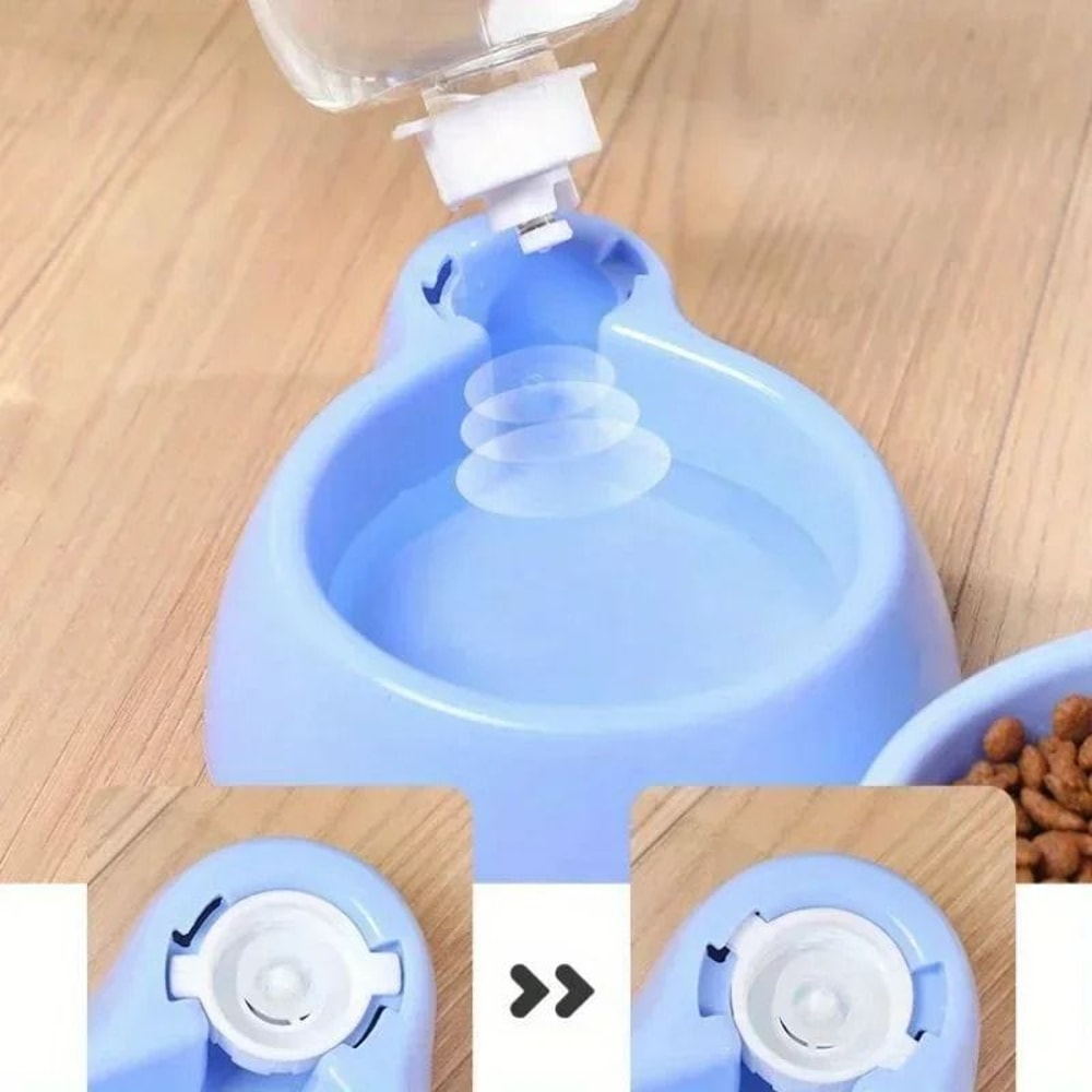 Mushroom Series Automatic Gravity Pet Feeder And Waterer 3