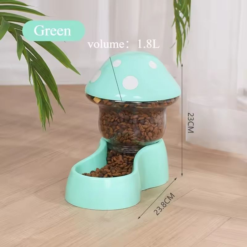 Mushroom Series Automatic Gravity Pet Feeder And Waterer 7
