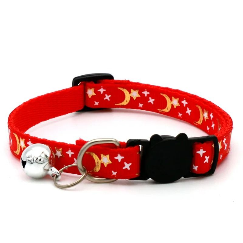 Celestial Sparkle Moon Star Pet Collar 13