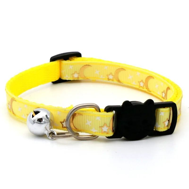 Celestial Sparkle Moon Star Pet Collar 6