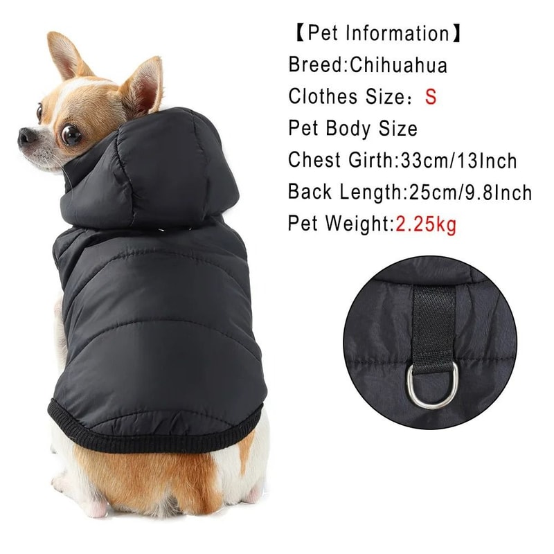 WeatherShield FleeceLined Pet Hoodie 3