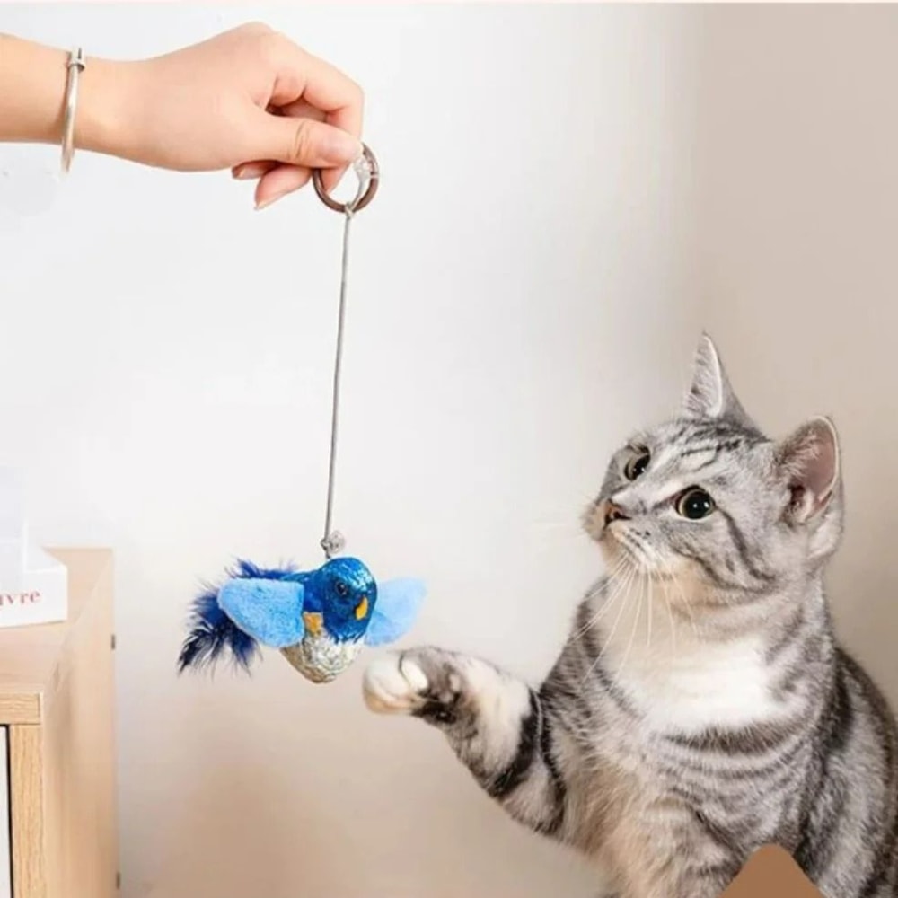 Interactive WallHanging Chirping Bird Toy 2