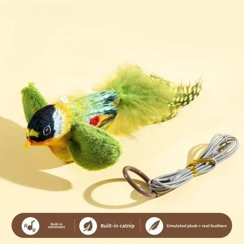 Interactive WallHanging Chirping Bird Toy 6