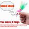 Feathered Fleece Interactive Cat Mouse Toy Set 3