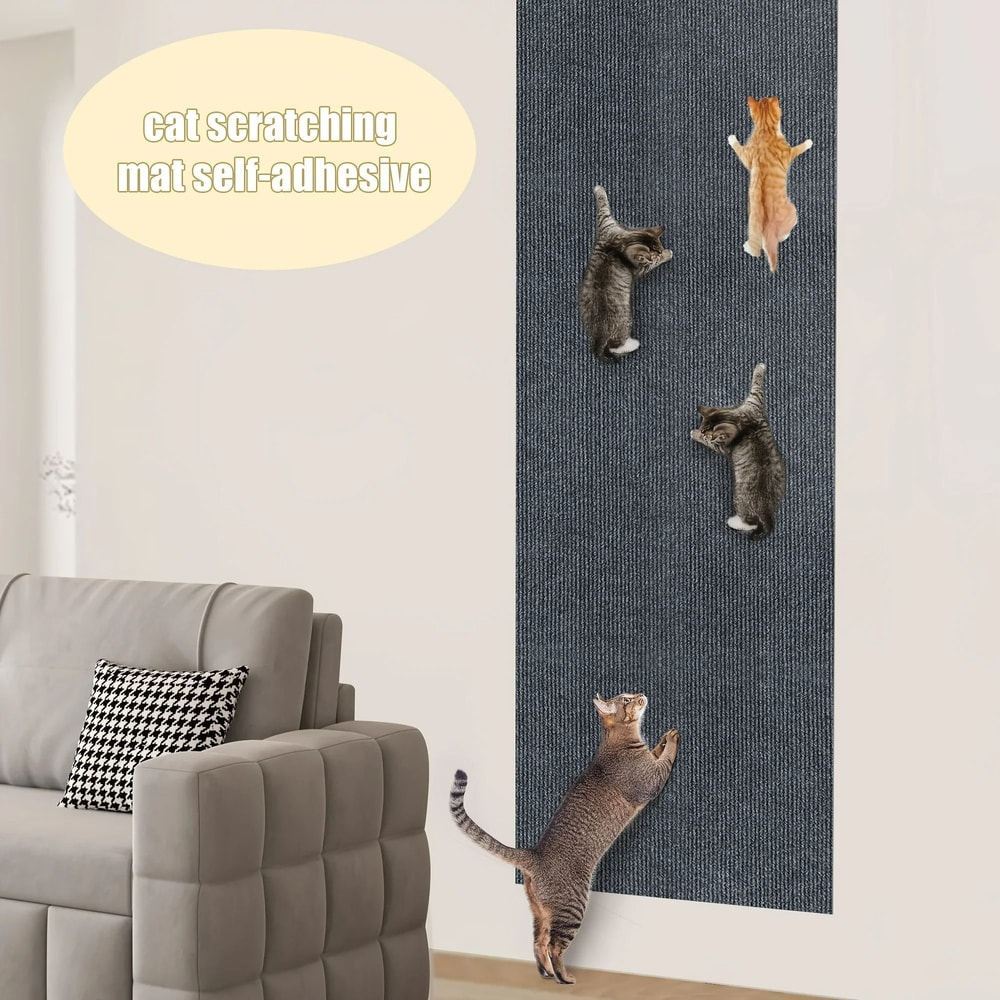 CustomFit SelfAdhesive Cat Scratching Mat 1