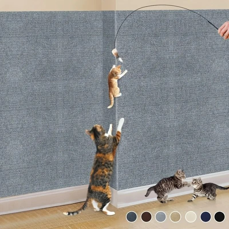 CustomFit SelfAdhesive Cat Scratching Mat 9