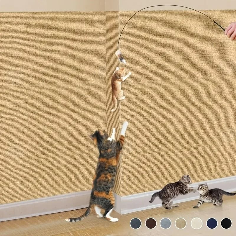CustomFit SelfAdhesive Cat Scratching Mat 7