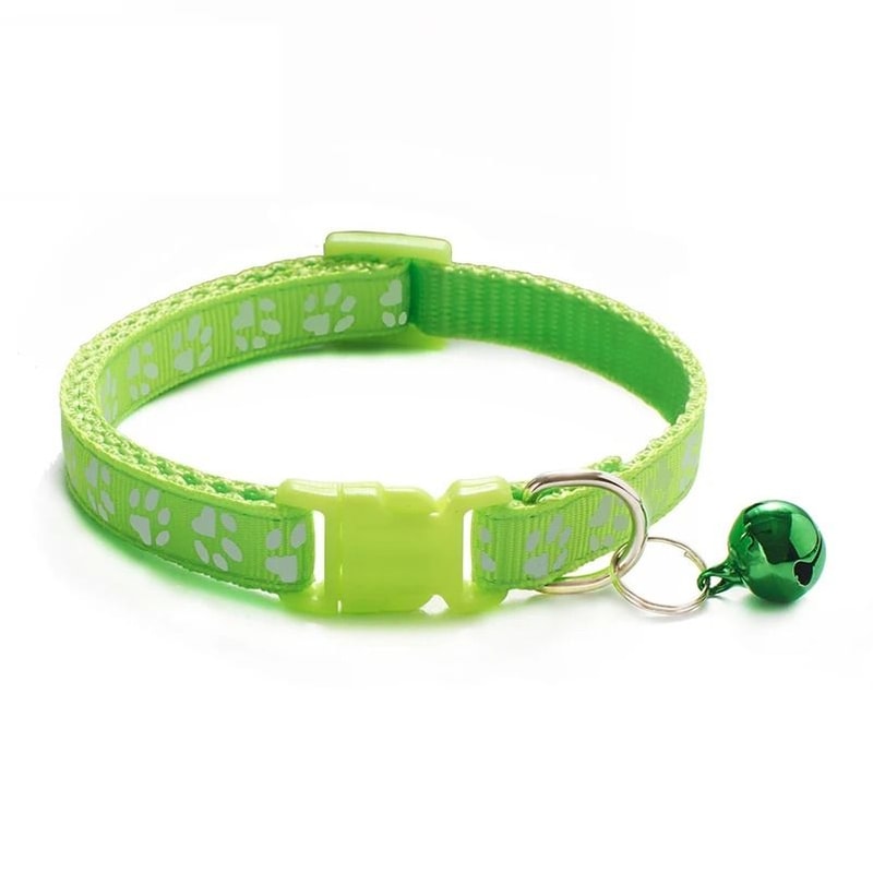 Vibrant Patterned Safety Bell Pet Collar 9