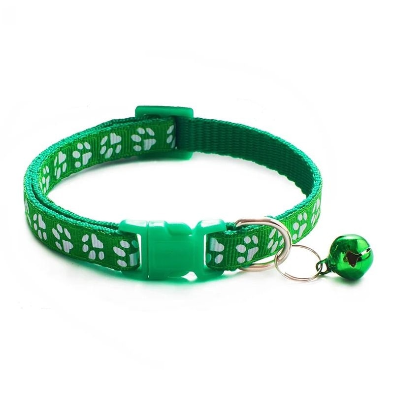Vibrant Patterned Safety Bell Pet Collar 16