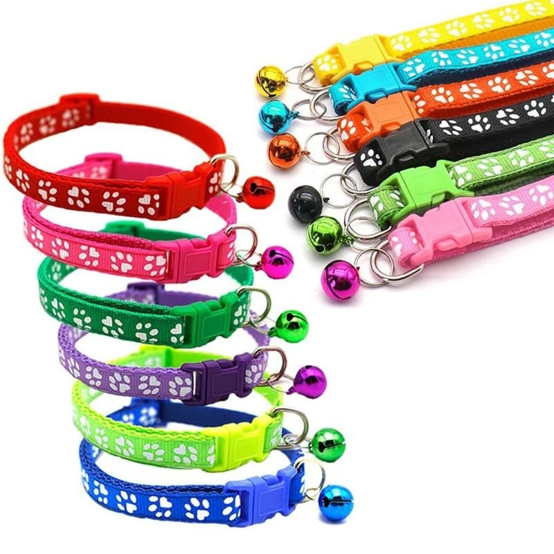 Vibrant Patterned Safety Bell Pet Collar 2