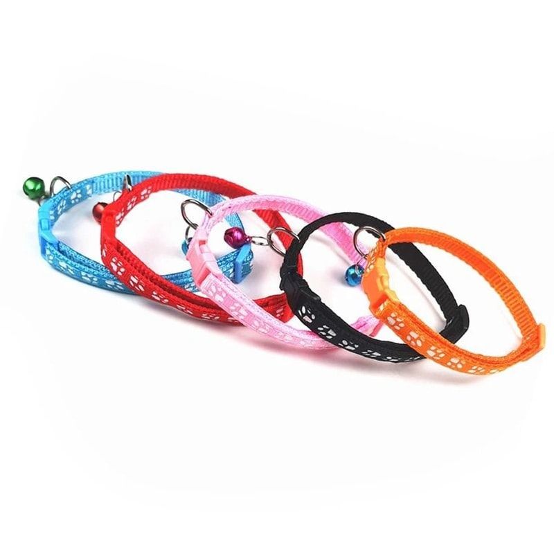Vibrant Patterned Safety Bell Pet Collar 3
