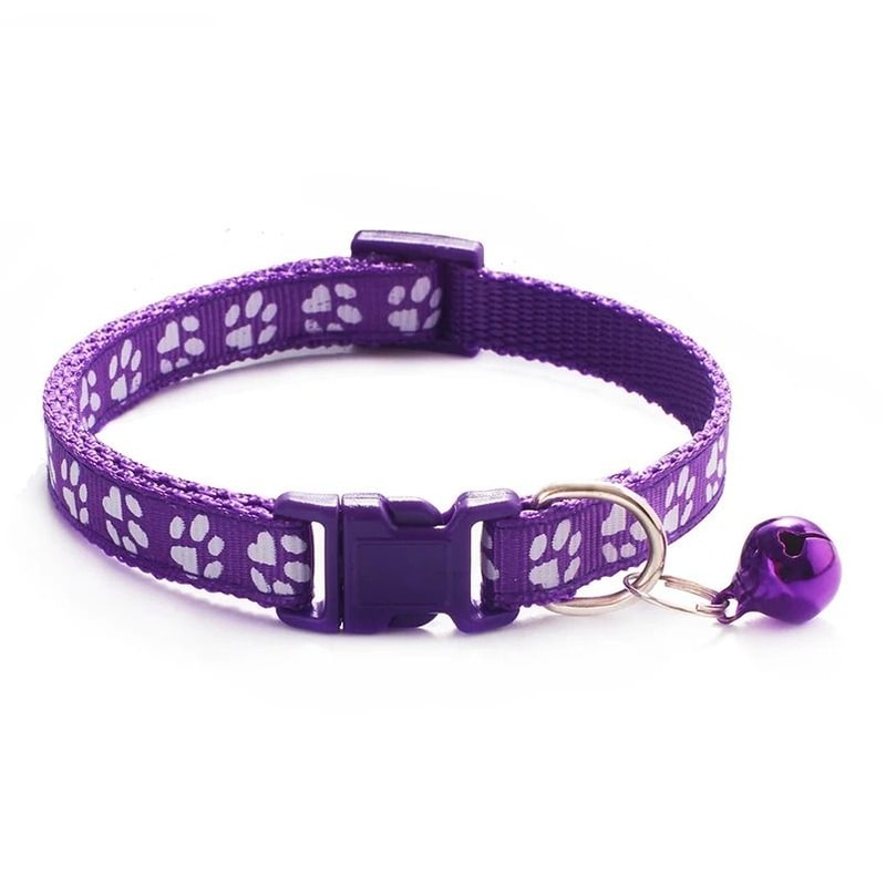 Vibrant Patterned Safety Bell Pet Collar 7