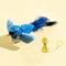Interactive Hanging Bird Teaser With Squeaky Catnip 8