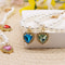 Elegant Heart Pendant Pearl Pet Necklace 3