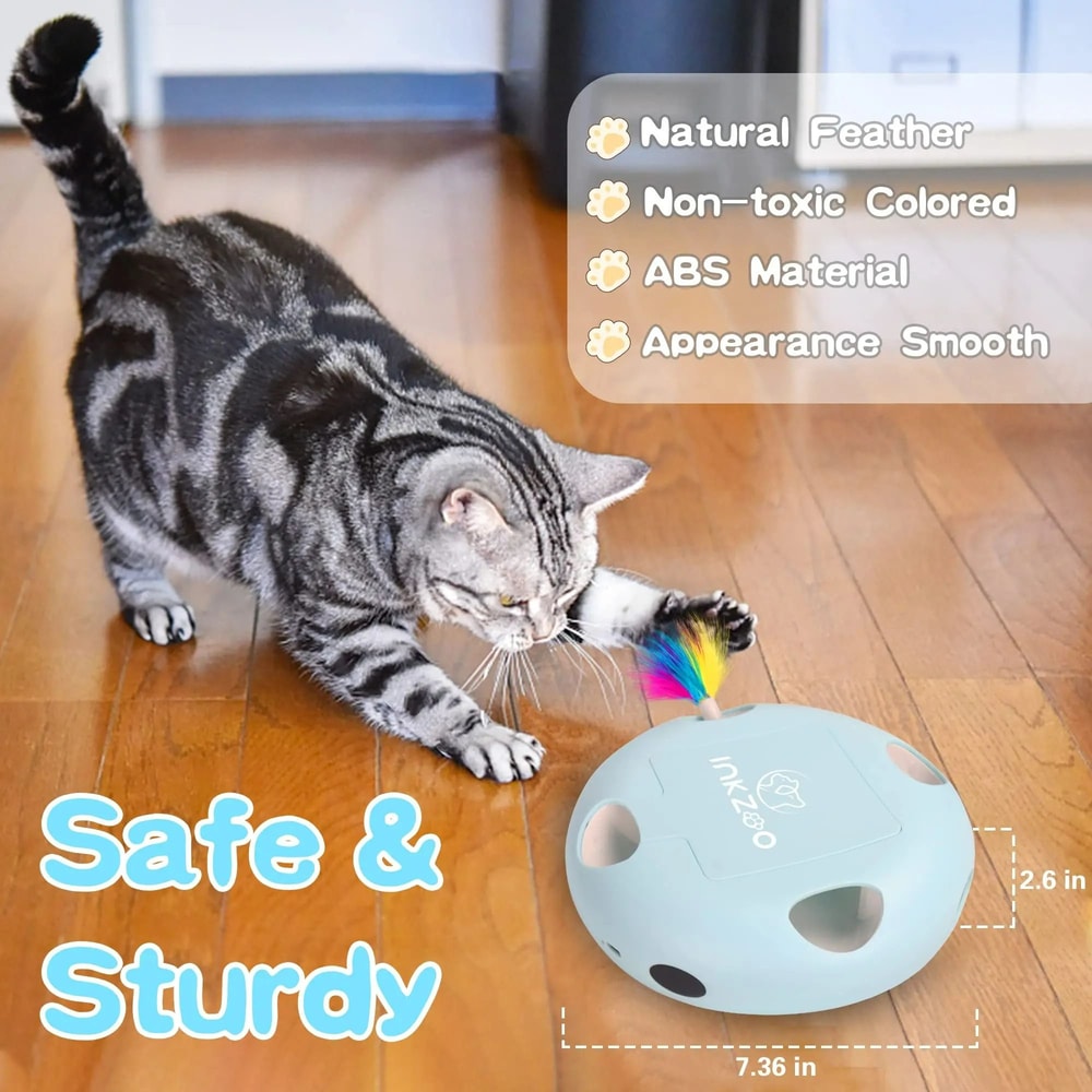 Smart 7Hole WhackAMole Interactive Cat Toy 3