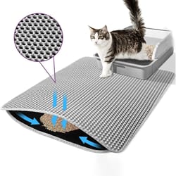 waterproof double-layer cat litter trapping mat