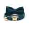 Luxury Personalized Velvet Cat Collar With Custom ID Tag 9
