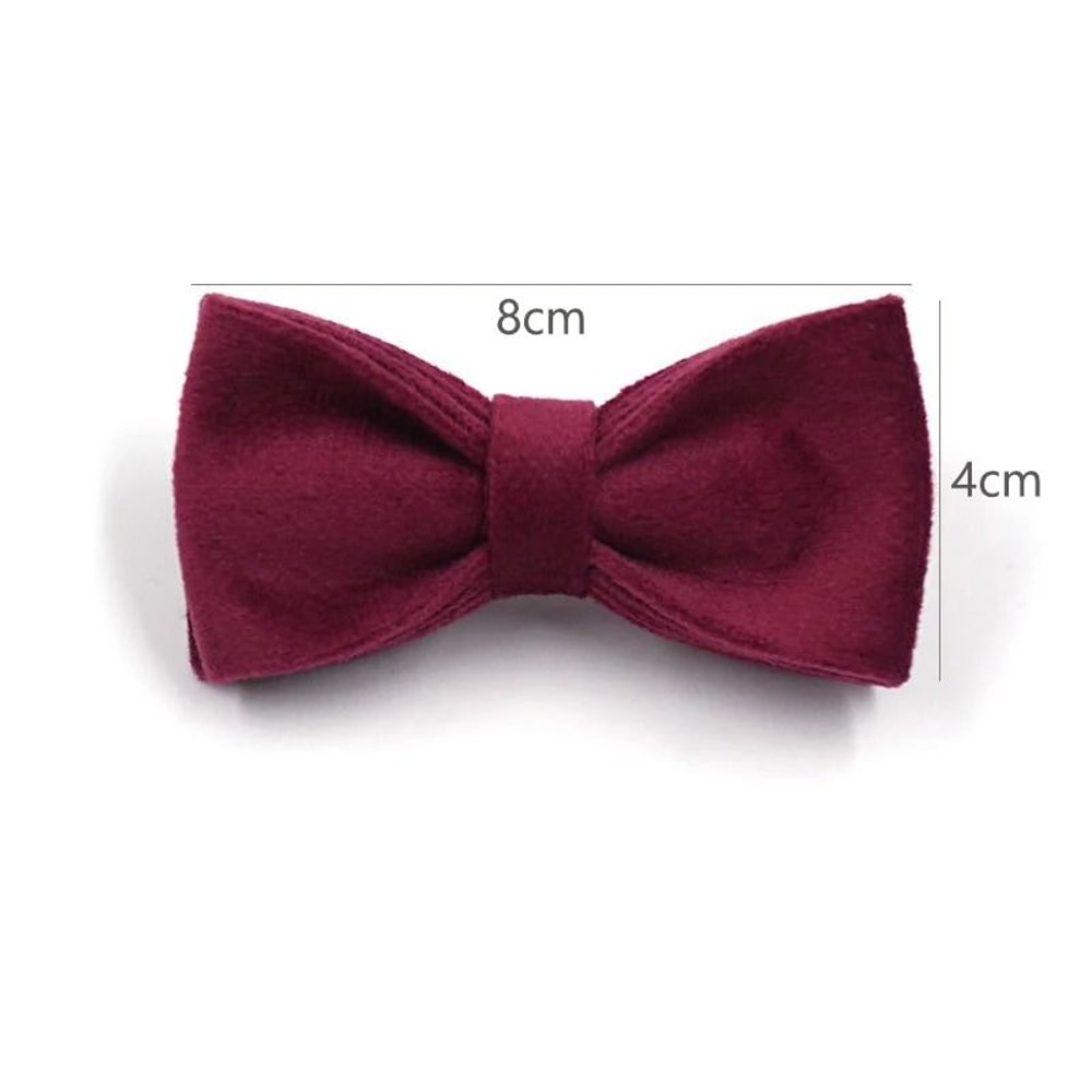 Luxury Personalized Velvet Cat Collar With Custom ID Tag 5